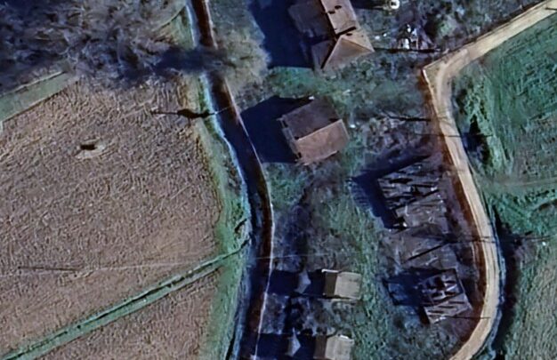 Immagine satellitare del complesso