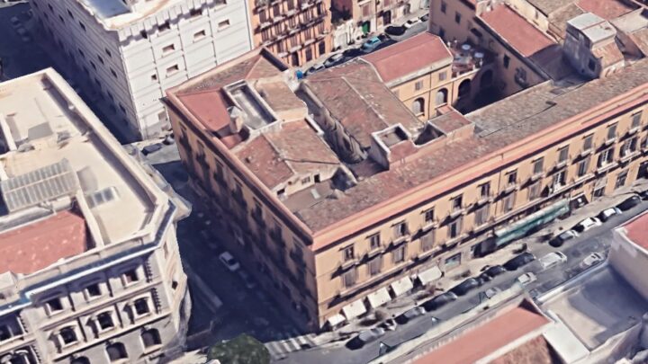 Immagine satellitare del palazzo